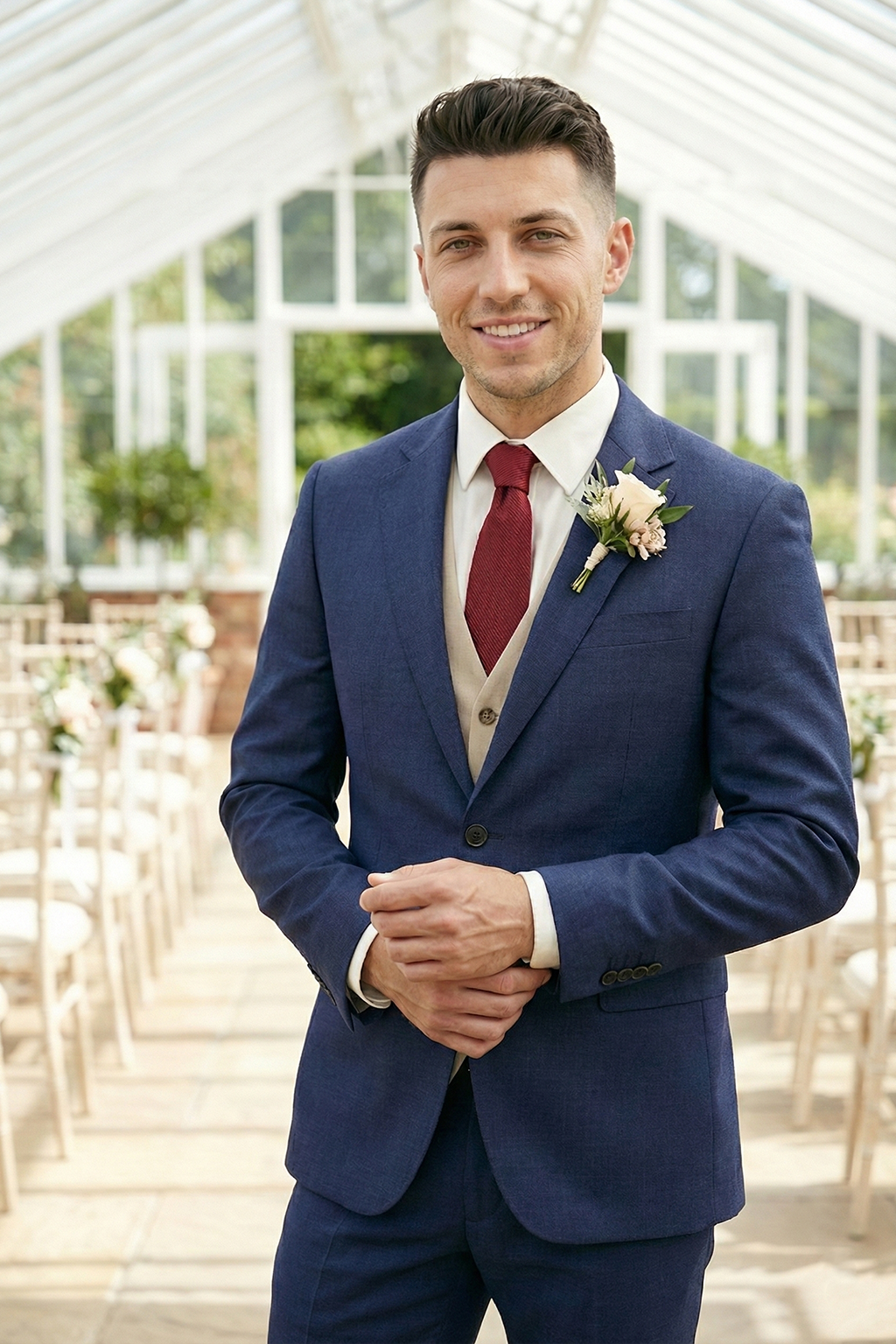 Wedding Collection – Noble Lines Red