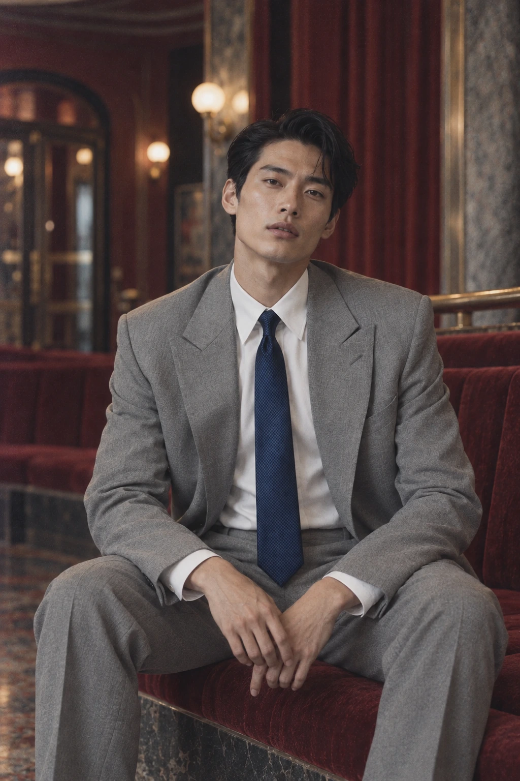 Zeek & Fletcher – Heritage Silk – Dunkelblau – Lookbook 3 Editorial Collection – Heritage Silk Dunkelblau