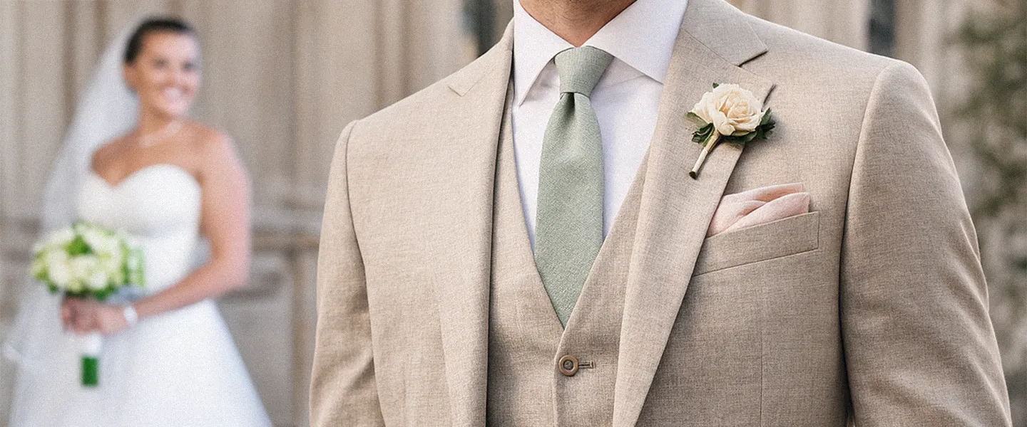 Krawatte für den Bräutigam: Stilregeln zur Hochzeit