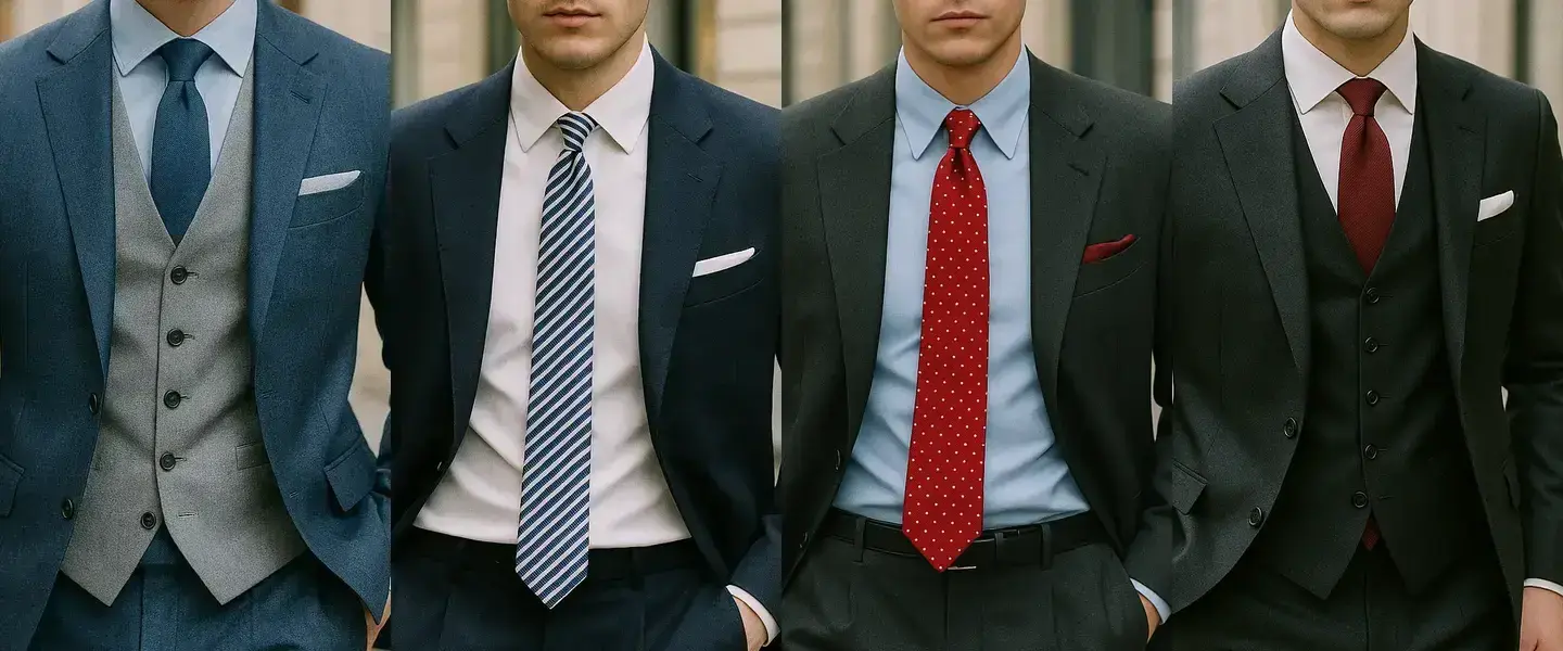 Krawattenfarben und ihre Wirkung