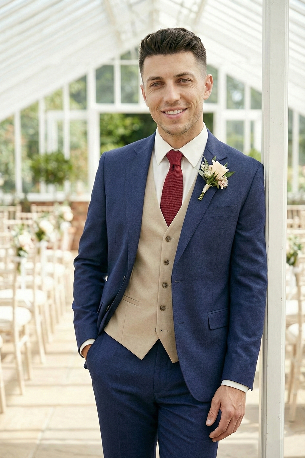 Wedding Collection – Noble Lines Red