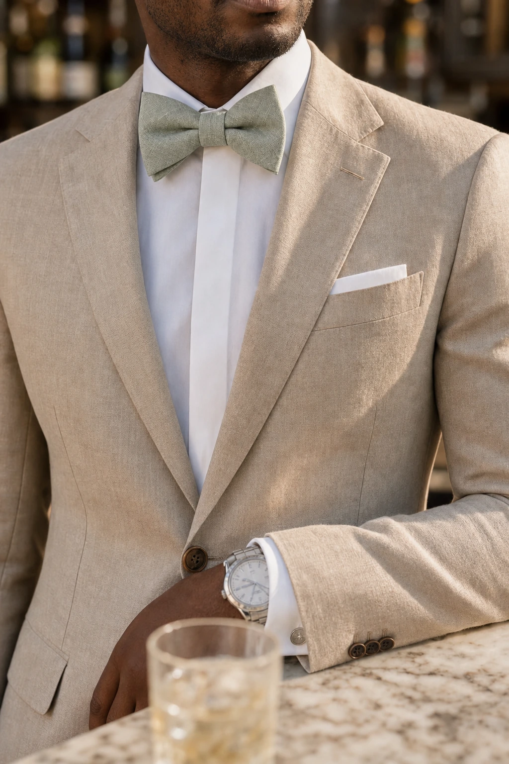 Wedding Collection – Sunlit Cotton Mintgrün