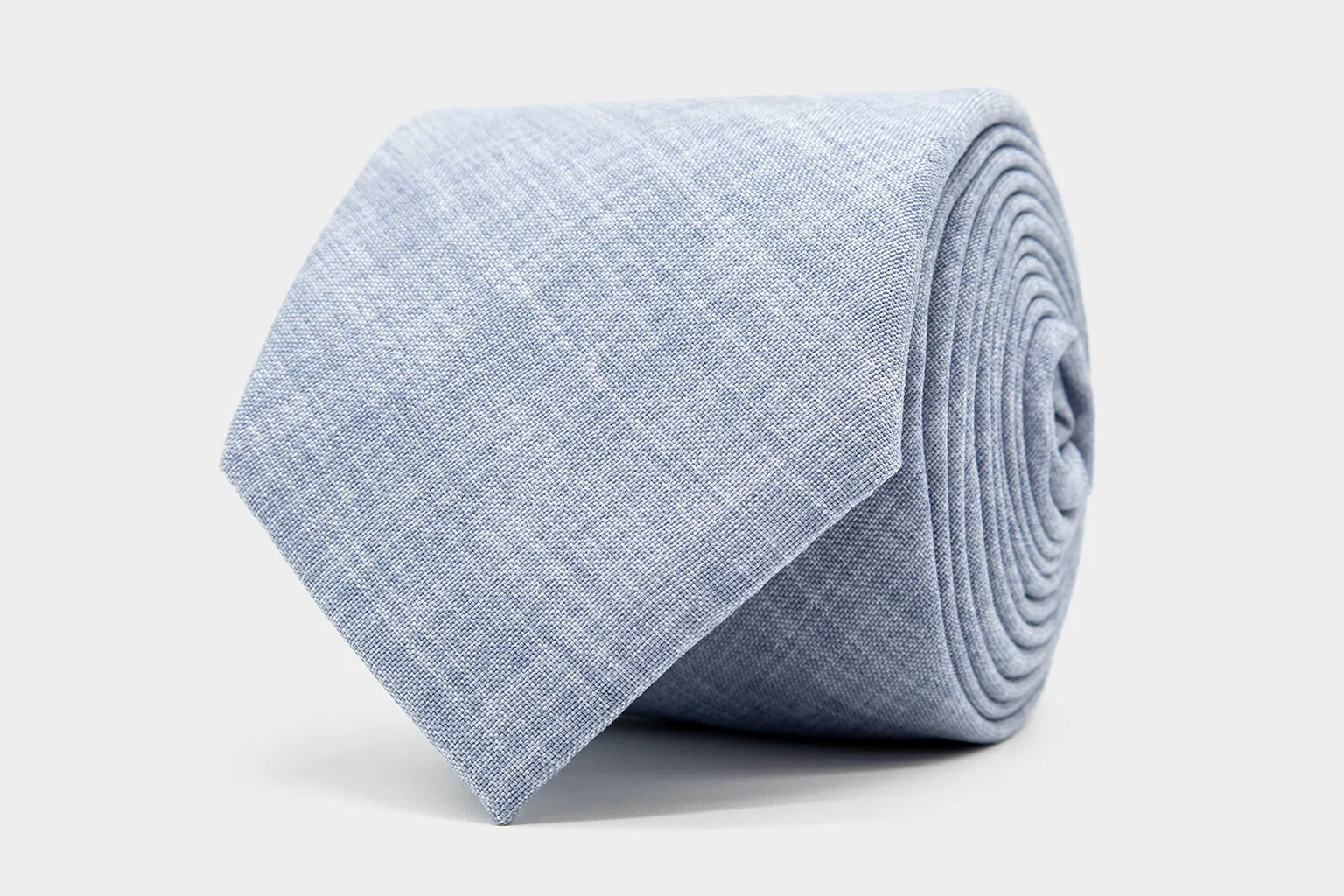 Sunlit Cotton Krawatte, 100 % Baumwolle, 6,5 cm – matte Oberfläche für leichte Business-Casual-Looks.