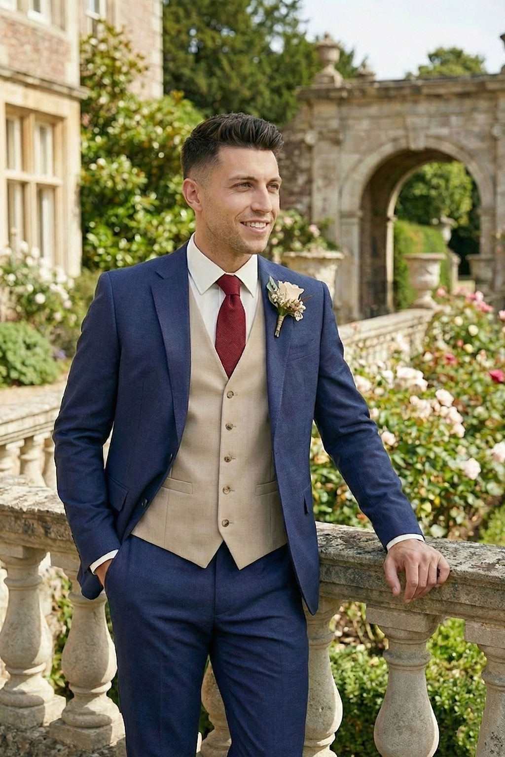 Wedding Collection – Noble Lines Red