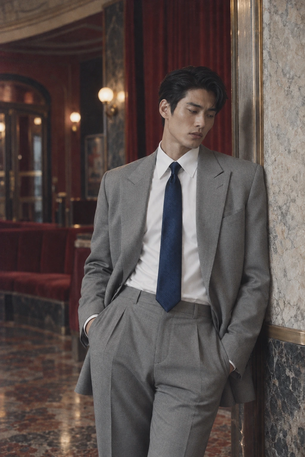Editorial Collection – Heritage Silk Dunkelblau
